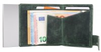 Secwal2 Kartenetui 'Hunter' Geldbeutel RFID Leder grün