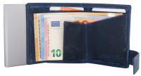 Secwal2 Kartenetui 'Hunter' Geldbeutel RFID Leder blau