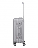 Travelite 'Next' 4-Rad-Bordtrolley S 55cm 3,9kg 39l  Aluminium silber