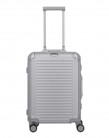 Travelite 'Next' 4-Rad-Bordtrolley S 55cm 3,9kg 39l  Aluminium silber