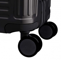 Travelite 'Next' 4-Rad-Bordtrolley S 55cm 3,9kg 39l  Aluminium schwarz