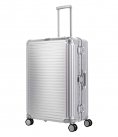 Travelite 'Next' 4-Rad-Trolley L 77cm 6,4kg 100l  Aluminium silber