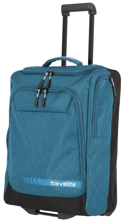 Travelite 'Kick Off' Trolley-Reisetasche S 55 cm 2,4kg 44l petrol