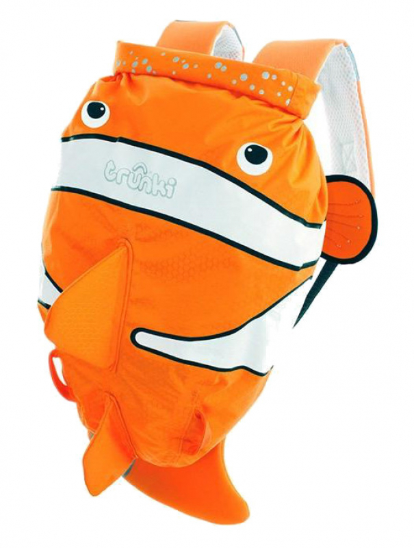 Trunki 'PaddlePak' Chuckles der Clownfisch' Kinderrucksack M 7,5ltr. Clown Fish