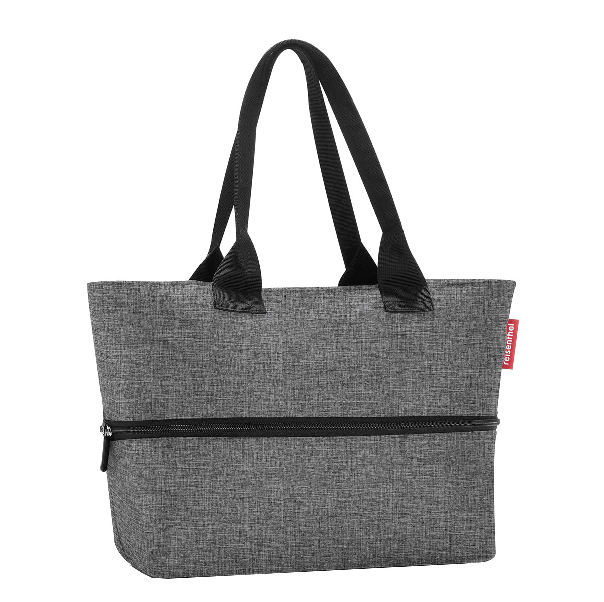 Reisenthel 'shopper e1' Einkaufstasche erweiterbar 12/18l twist silver Reisenthel 'shopper e1' Einkaufstasche erweiterbar 12/18l twist silver