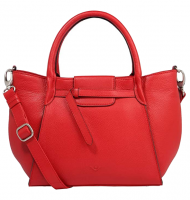 Voi 'Meyra' Kurzgrifftasche echt Rindleder scarlett