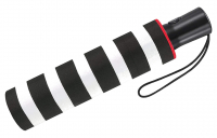 Happy Rain 'Mini AC' Faltschirm automatic black/white