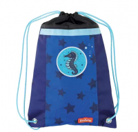 Scout 'Sporty' Ocean Seepferdchen Turnbeutel blau
