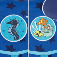 Scout 'Rocky' Ocean Seepferdchen Kinderrucksack blau