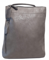 New Bags Rucksack PU grau 