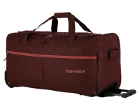 Travelite 'Basics Fast' Trolley-Reisetasche 65cm 1,8kg 73l bordeaux/rose