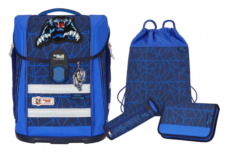 McNeill 'Wild' Schulrucksackset Ergo Light Primero Mc Light 4tlg.
