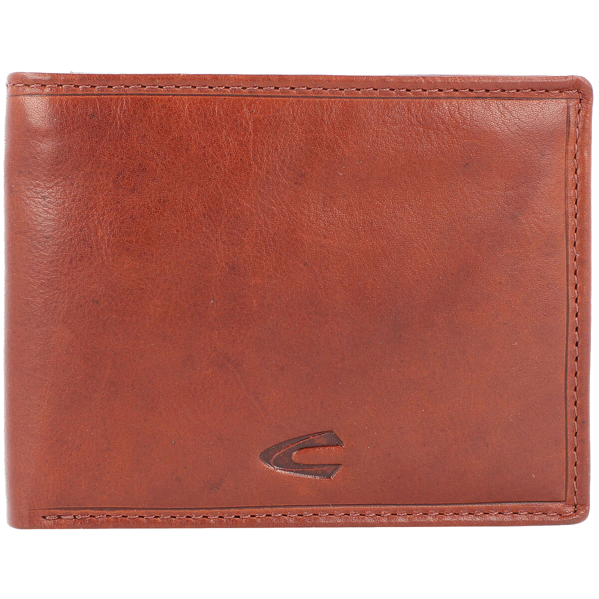 Camel active 'Como' Scheintasche mit RFID-Schutz echt Rindleder cognac
