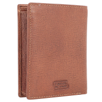 Camel active 'Salo' Kombibörse Hochformat echt Rindleder cognac