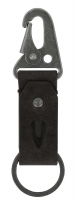 Camel active 'Olbia' Schlüsselhalter echt Rindleder black