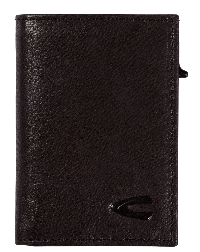 Camel active 'Trapani' Kartenetui Geldbeutel mit RFID echt Rindleder black