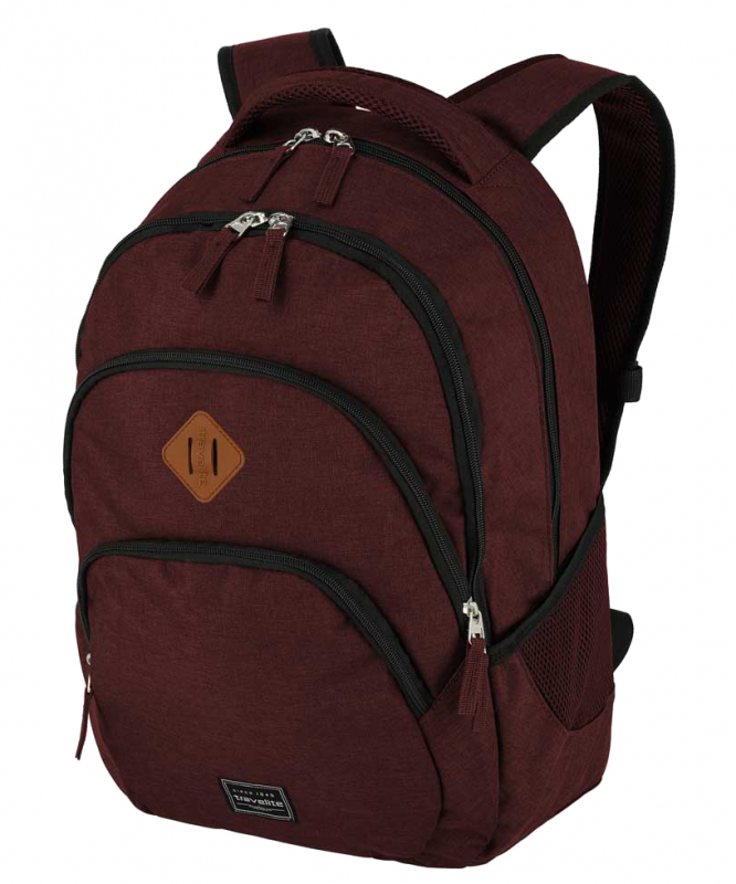 Travelite 'Basics' Rucksack Melange 22l bordeaux