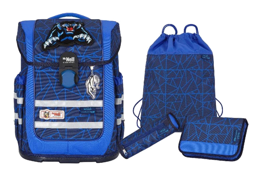 McNeill 'Wild' Schulrucksackset Ergo Complete 4tlg.