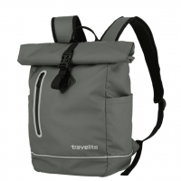 Travelite 'Basics' Rollup Rucksack Planenmaterial 19l grau