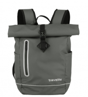 Travelite 'Basics' Rollup Rucksack Planenmaterial 19l grau