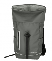 Travelite 'Basics' Rollup Rucksack Planenmaterial 19l grau