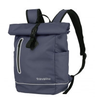 Travelite 'Basics' Rollup Rucksack Planenmaterial 19l blau