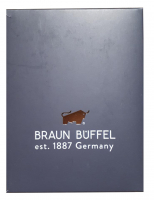 Braun Büffel 'Amalfi' RV-Langbörse  18CS echt Leder oxblood