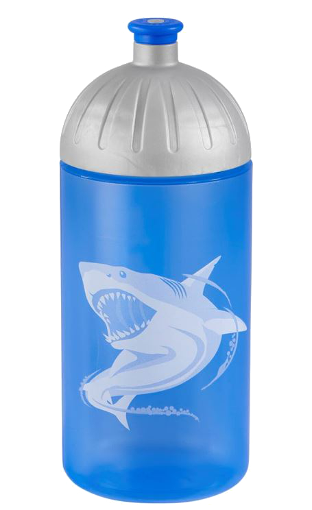 Step by Step 'Angry Shark' Trinkflasche 0,5l