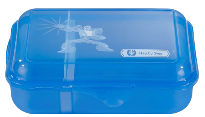 Step by Step 'Power Robot' Lunchbox mit herausnehmbarer Trennwand 0,9l