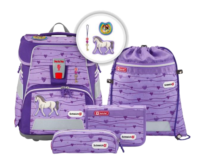 Step by Step 'Horse Club Holsteiner Stute ' Space Schleich Schulrucksack-Set 5tlg. 1250g 20l