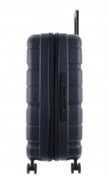 Franky 4-Rad Hartschalen-Trolley M 66x44,5x28/33cm erweiterbar 3,5kg bluestone