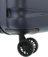 Franky 4-Rad Hartschalen-Trolley M 66x44,5x28/33cm erweiterbar 3,5kg bluestone