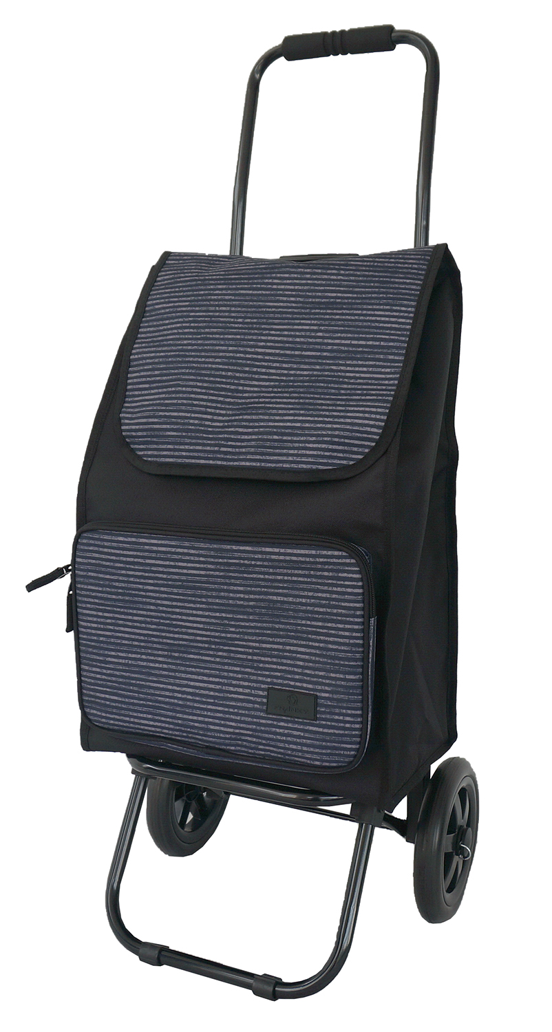 Franky Einkaufsroller bis 10 kg blue stripe