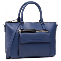 Desigual'Bols EmbossedHalf Logo Padua'  blue