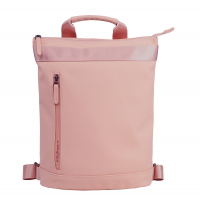 Franky Business-Rucksack mit Tabletfach erweiterbar 14 l Planenmaterial rose