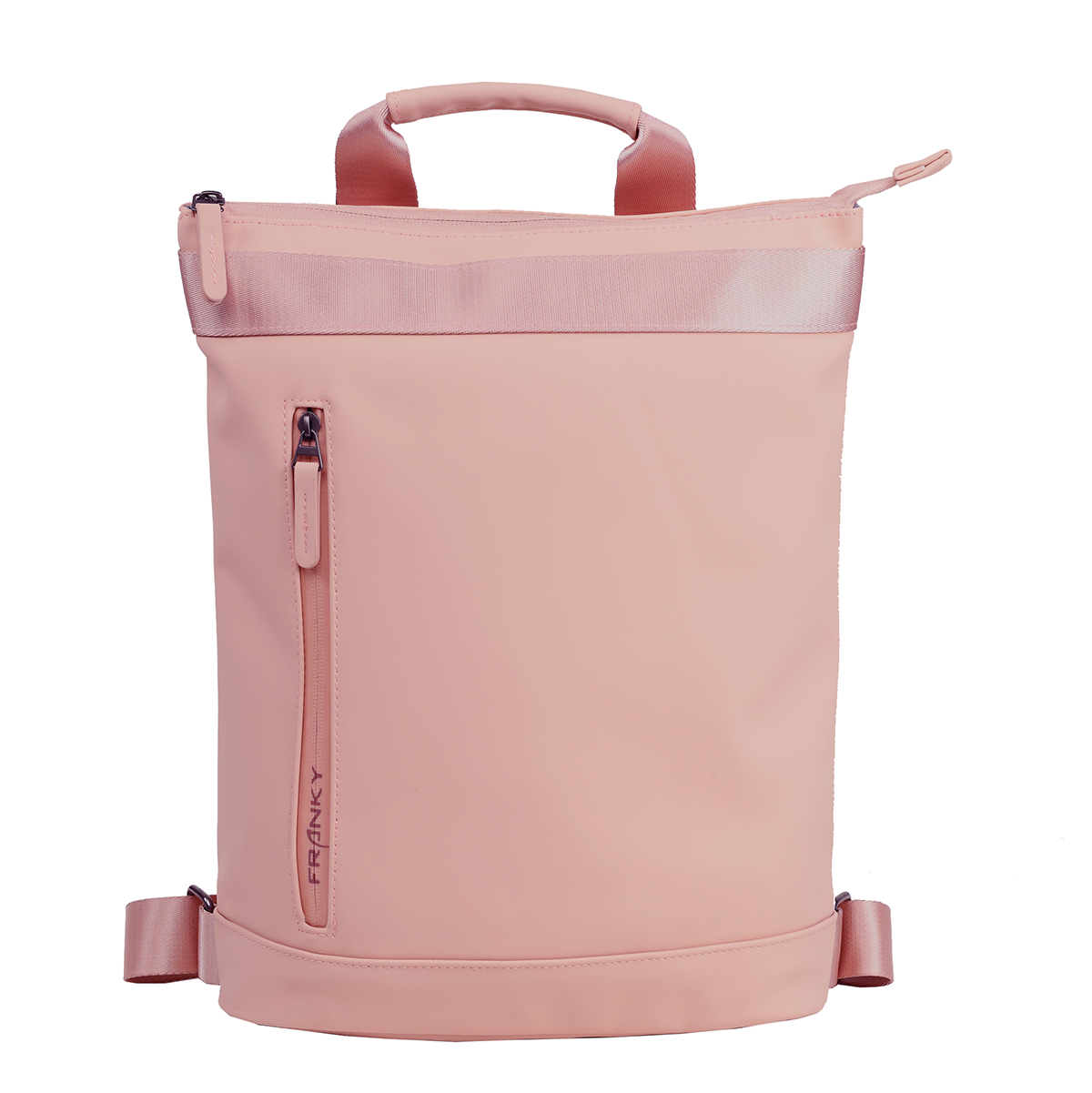 Franky Business-Rucksack mit Tabletfach erweiterbar 14 l Planenmaterial rose