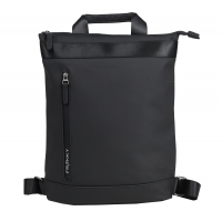 Franky Business-Rucksack mit Tabletfach erweiterbar 14 l Planenmaterial schwarz