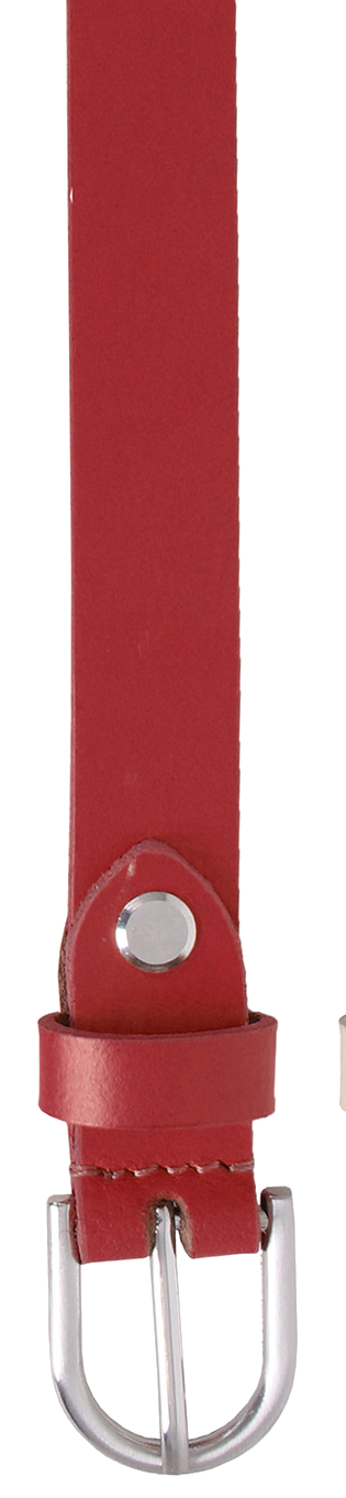 Prato 'LM Vishal' Damengürtel 105cm echt Leder rot