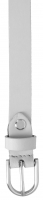 Prato 'LM Vishal' Damengürtel 105cm echt Leder weiß