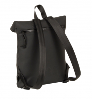 New-Rebels 'Mart' Roll-up Rucksack klein schwarz