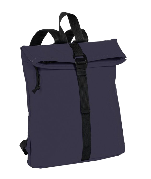 New-Rebels 'Mart' Roll-up Rucksack klein navy