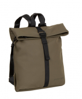 New-Rebels 'Mart' Roll-up Rucksack klein olive