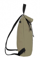 New-Rebels 'Mart' Roll-up Rucksack klein taupe