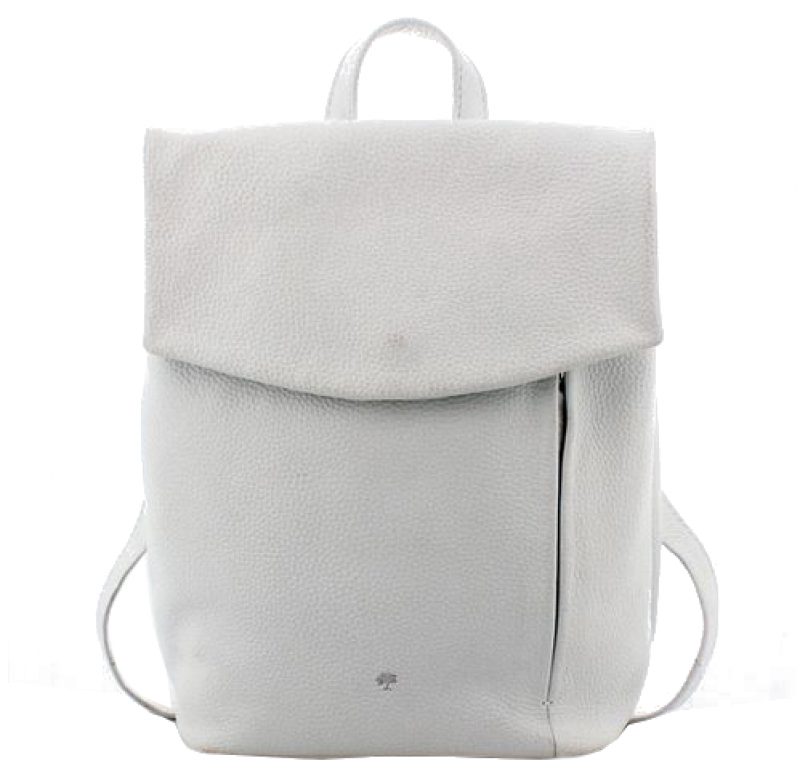 Prato Leather Fashion 'LM Asif' Rucksack Leder white