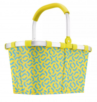 Reisenthel 'Carrybag' Einkaufskorb mit Alurahmen signature lemon