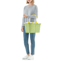Reisenthel 'Carrybag' Einkaufskorb mit Alurahmen signature lemon