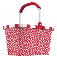 Reisenthel 'Carrybag' Einkaufskorb mit Alurahmen signature red