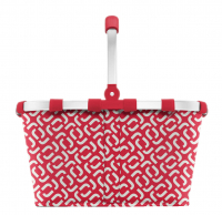 Reisenthel 'Carrybag' Einkaufskorb mit Alurahmen signature red