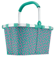 Reisenthel 'Carrybag' Einkaufskorb mit Alurahmen signature spectra green