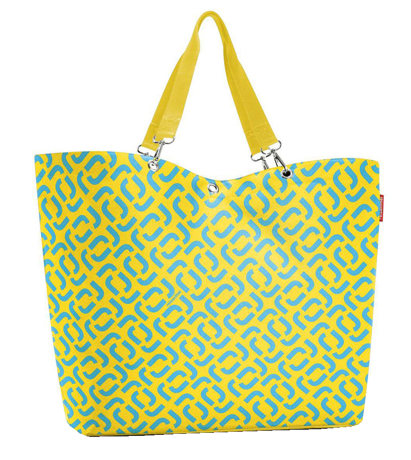 Reisenthel 'Shopper XL' Einkaufstasche groß 35l signature lemon